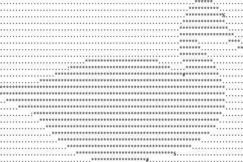 duck ascii art|duck keyboard symbol.